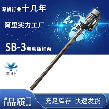 電（diàn）動插桶泵